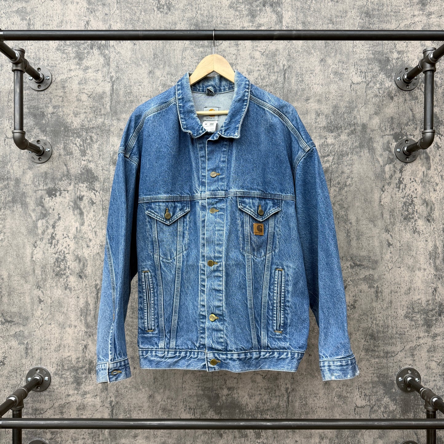 Carhartt Denim Jacket Carhartt Tag SZ 2XL