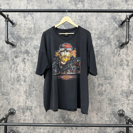 1993 Harley Paul Smith Painting Zurich Switzerland Harley Davidson Tag SZ 2XL