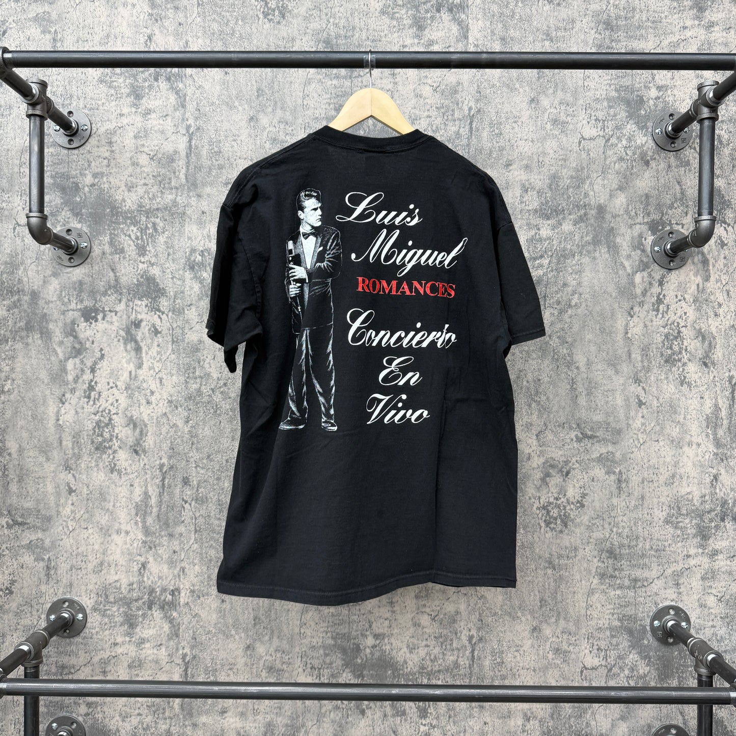 1997 Luis Miguel Romances Tour Delta Tag SZ XL