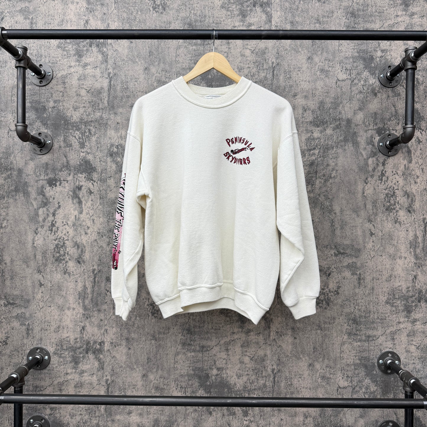 1993 Peninsula Skydivers Halloween Crewneck SZ L