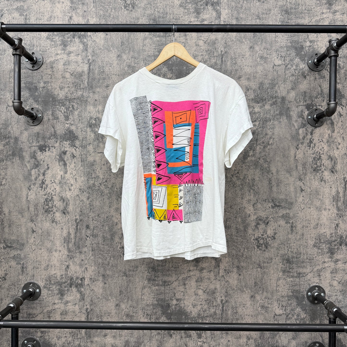 Vintage Art Tee Bary Shmiko SZ Large