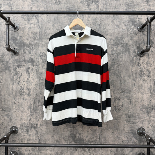 Vintage Adidas Stripe Longsleeve 80s/90s Adidas Tag SZ M/L