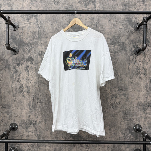Vintage Boeing Music of the Spheres Tee Hanes Heavyweight Tag SZ 2XL