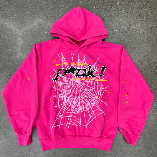 Sp5der P*NK Hoodie 1.0 (Multiple Sizes) (NEW)