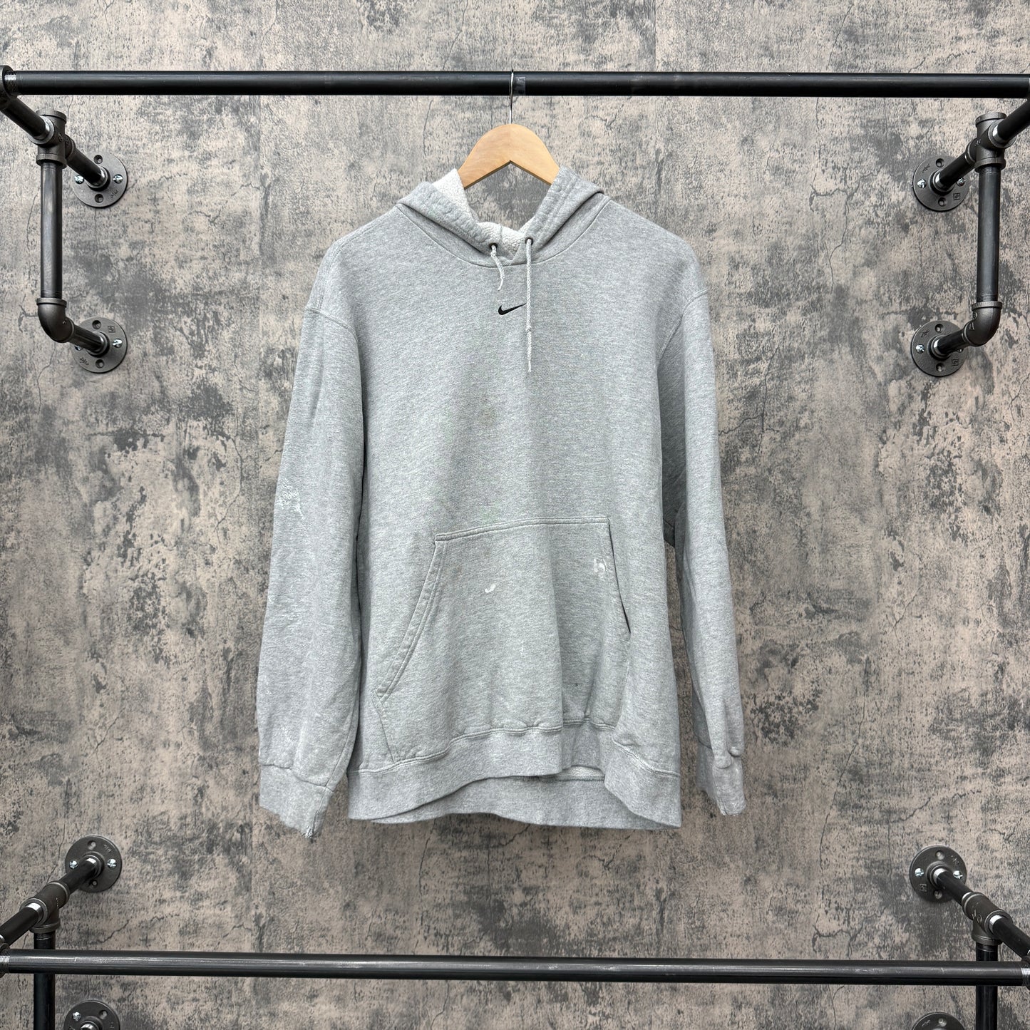 Nike Grey Center Swoosh Nike Tag SZ L