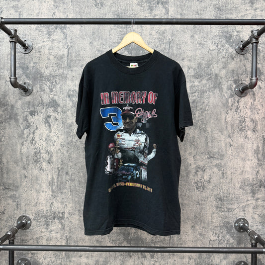 Dale RIP Racing Tee Fruit of the Loom Tag SZ XL