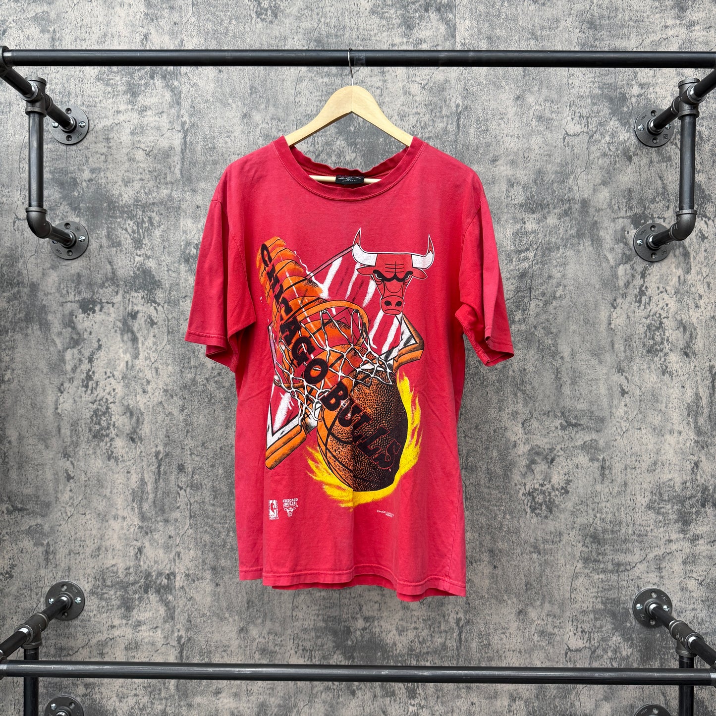 Bulls Basketball Magic Johnson Tee America Favorites Tag SZ L