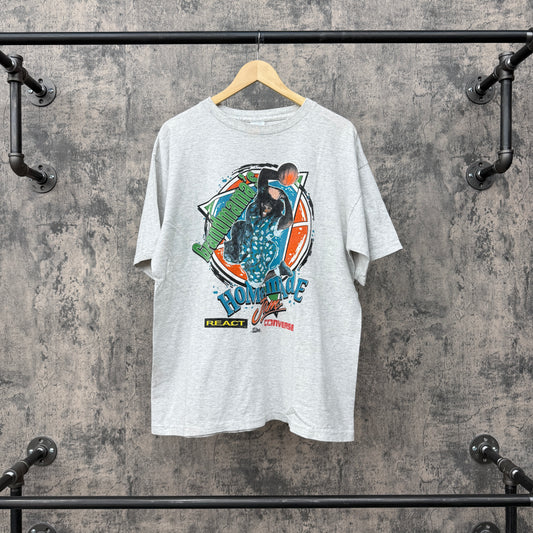 90s Larry Johnson Grandmama Homage Jam Converse Tee SZ XL