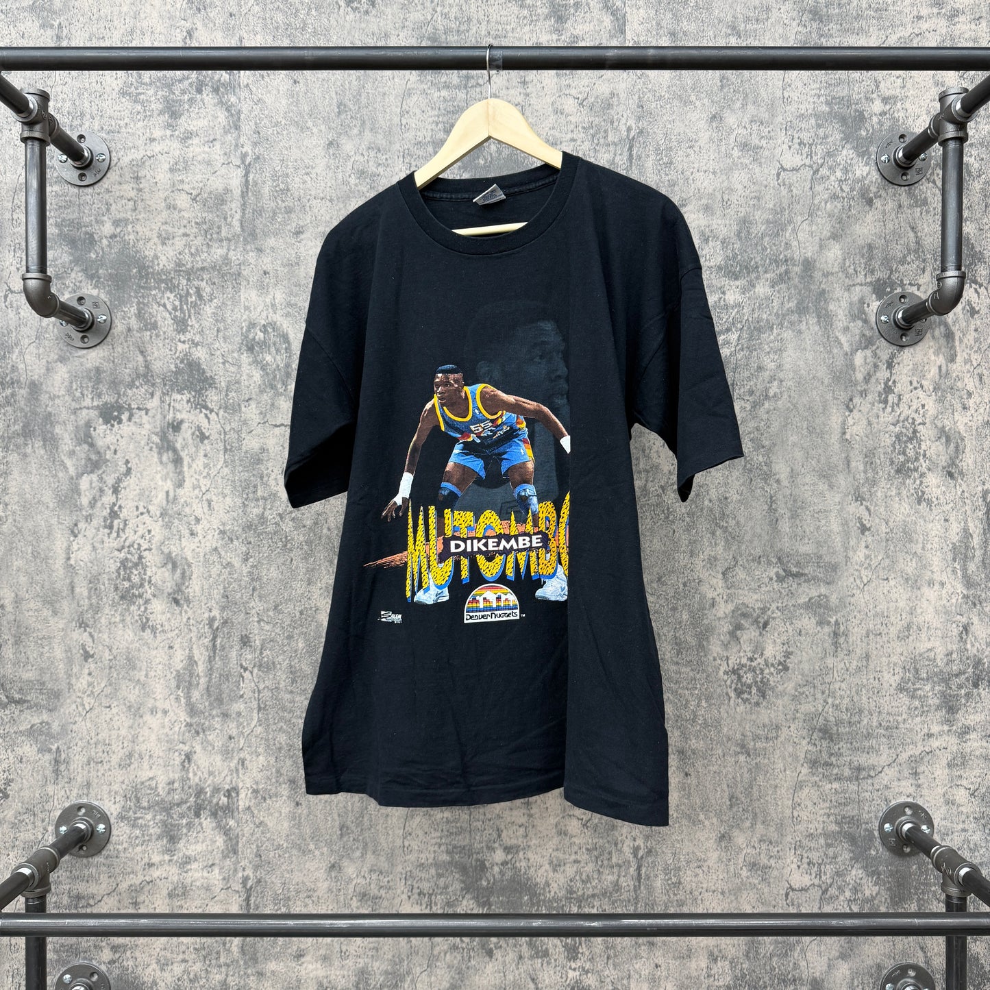 1992 Dikembe Mutombo All Last Names Tee SZ XL
