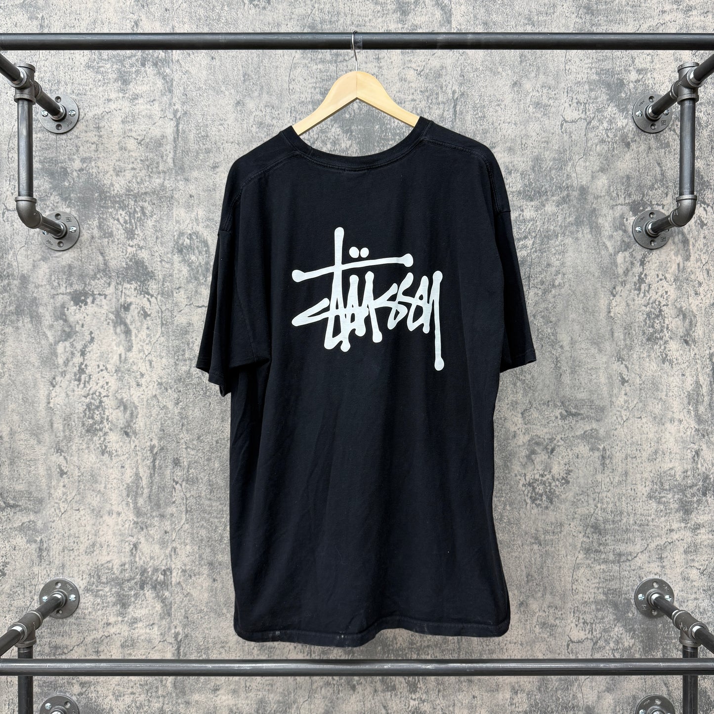 Stussy Pocket Tee Black SZ XXL