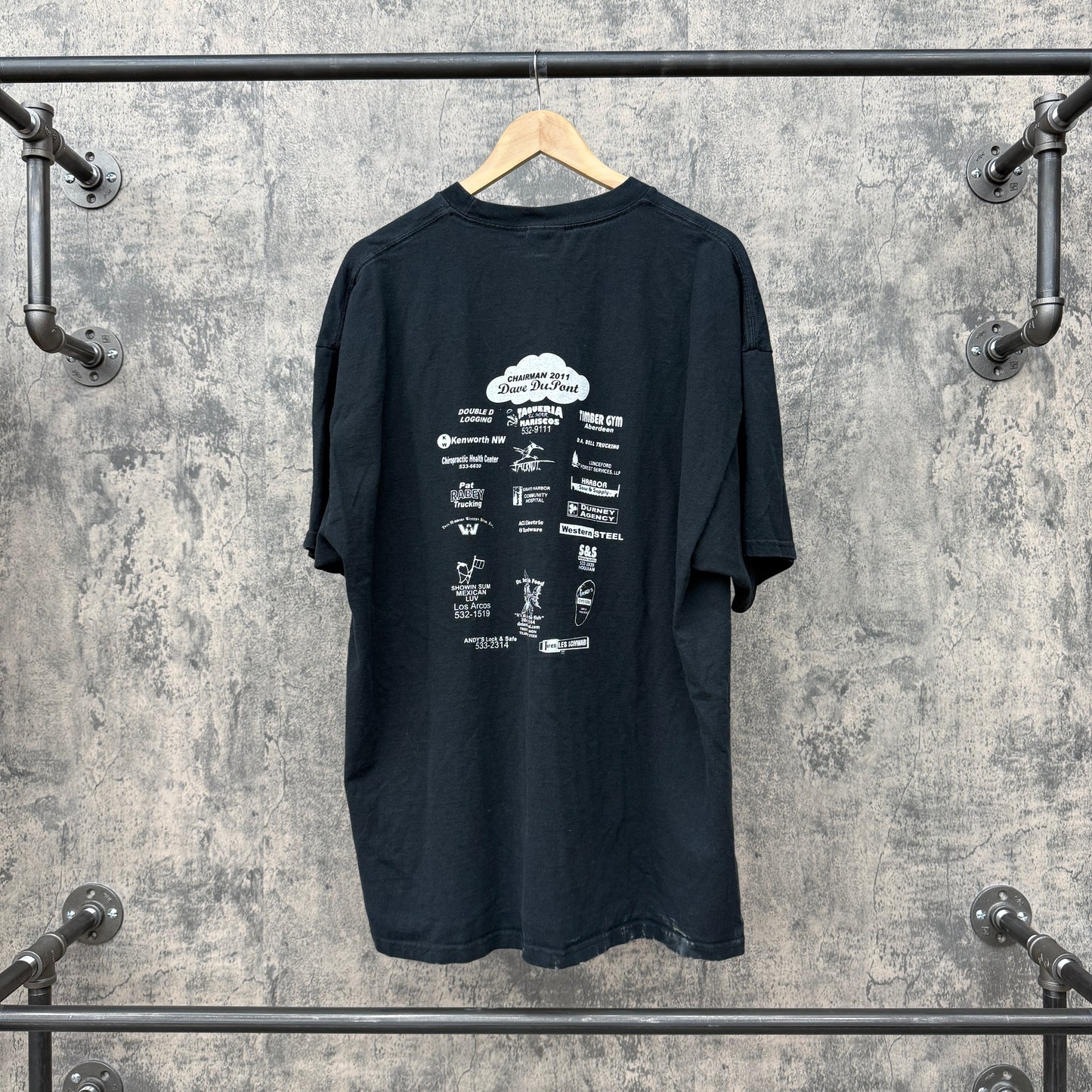 2011 Osama Bin Logging Tee SZ 2XL