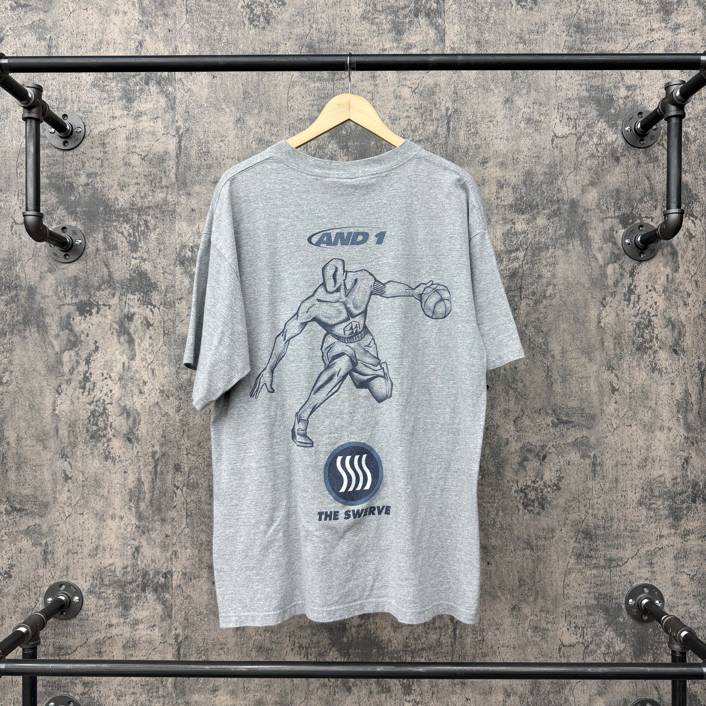 Vintage And 1 Grey Tee SZ XL
