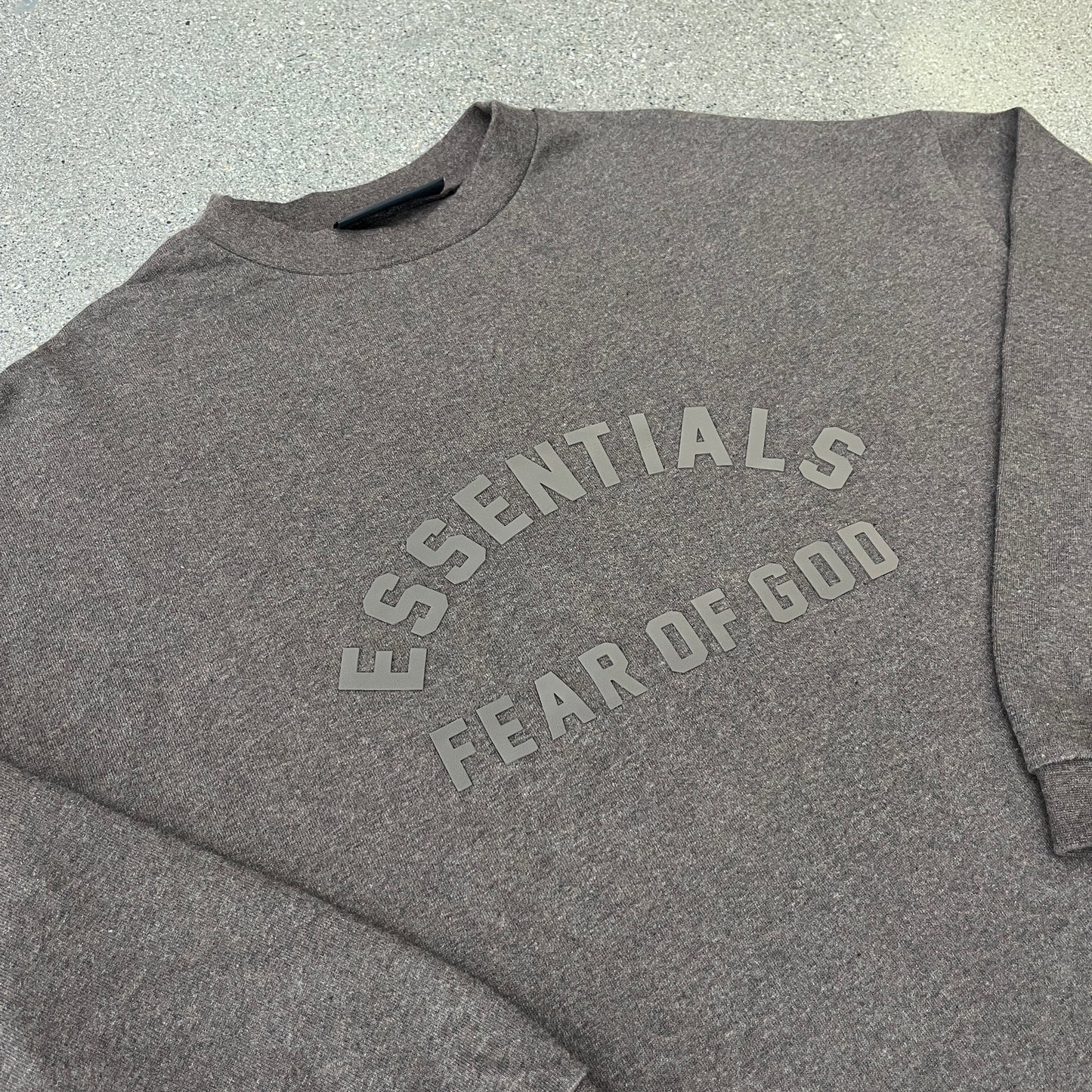 Fear of God Heather Wood Heavy Long Sleeve SZ S (DS)