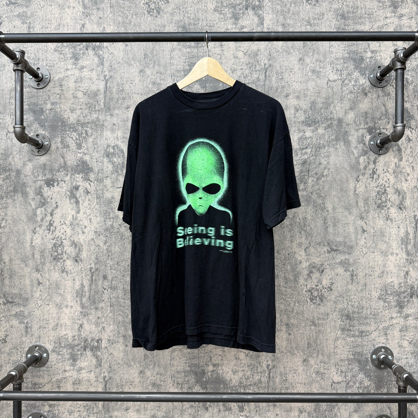 1995 Seeing is Believing Alien Tee SZ L