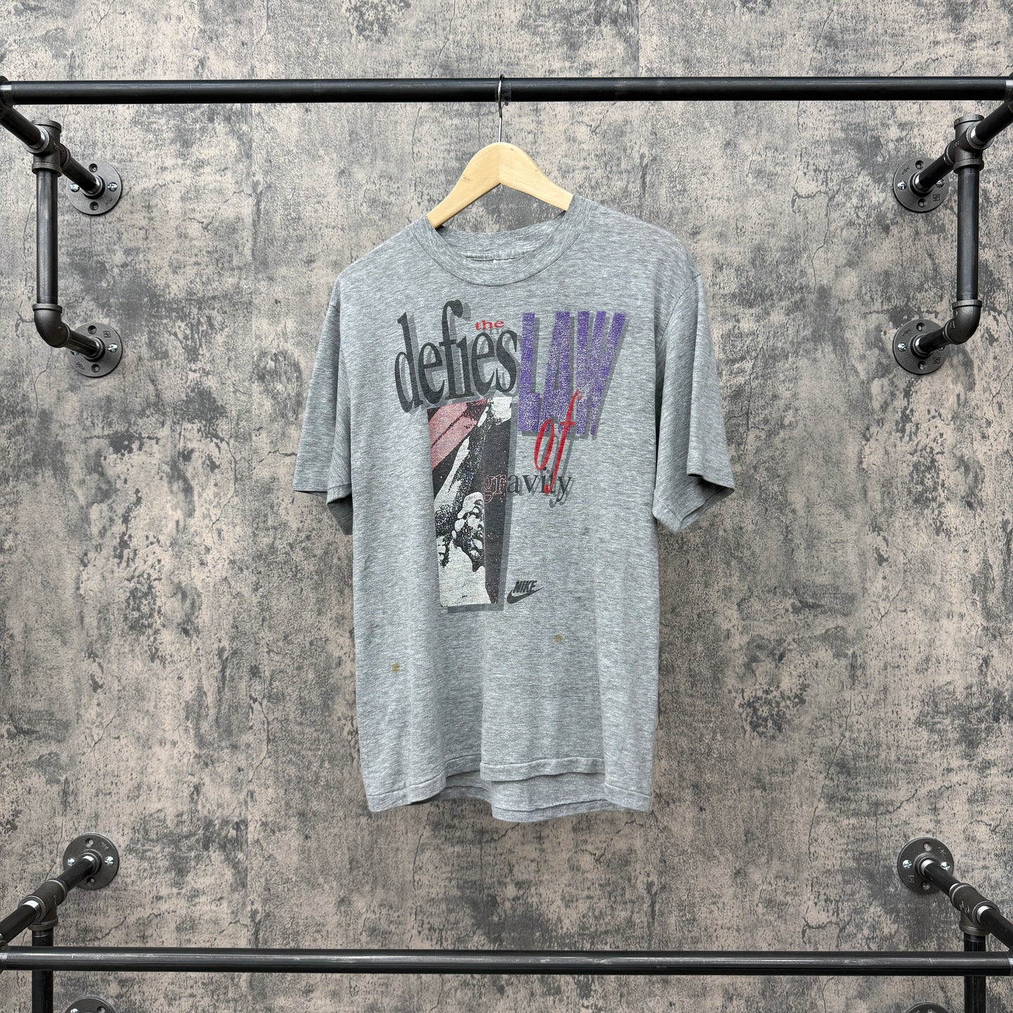 1990s Nike Defies Gravity Jordan Tee SZ M