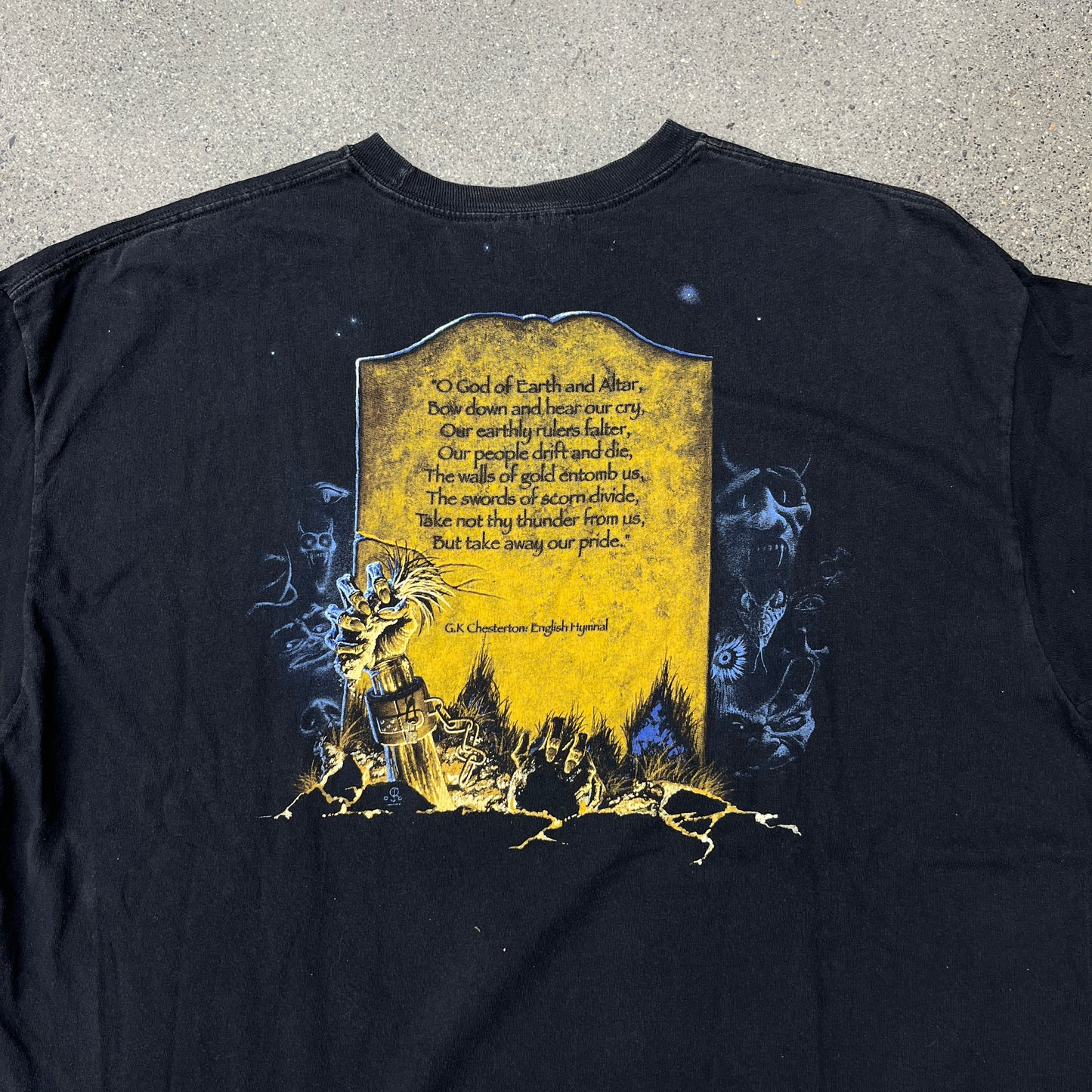 Vintage Iron Madien Life After Death Tee SZ XL