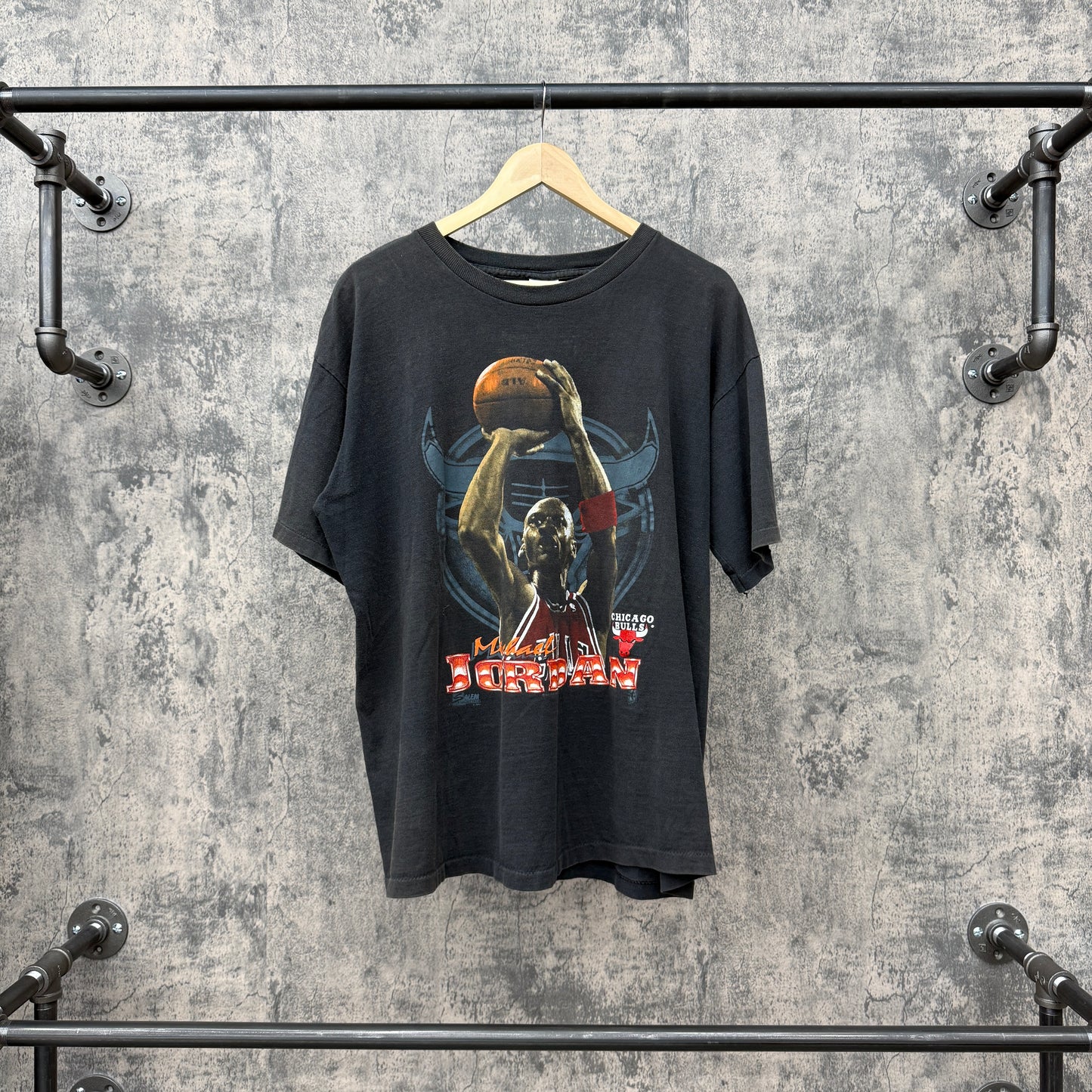 1991 Jordan Shooting Salem Tee SZ XL