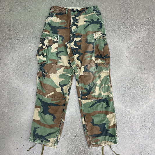 Vintage Woodland Camo Pants SZ Medium Long