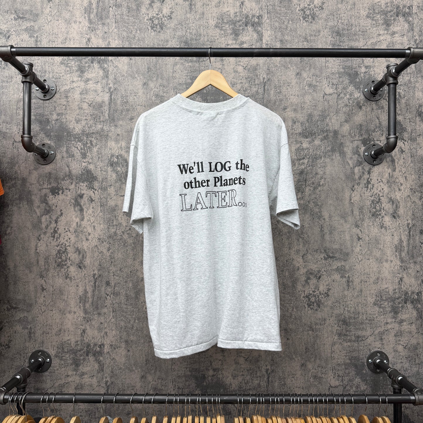 90s Earth First Will Log Later SZ XL