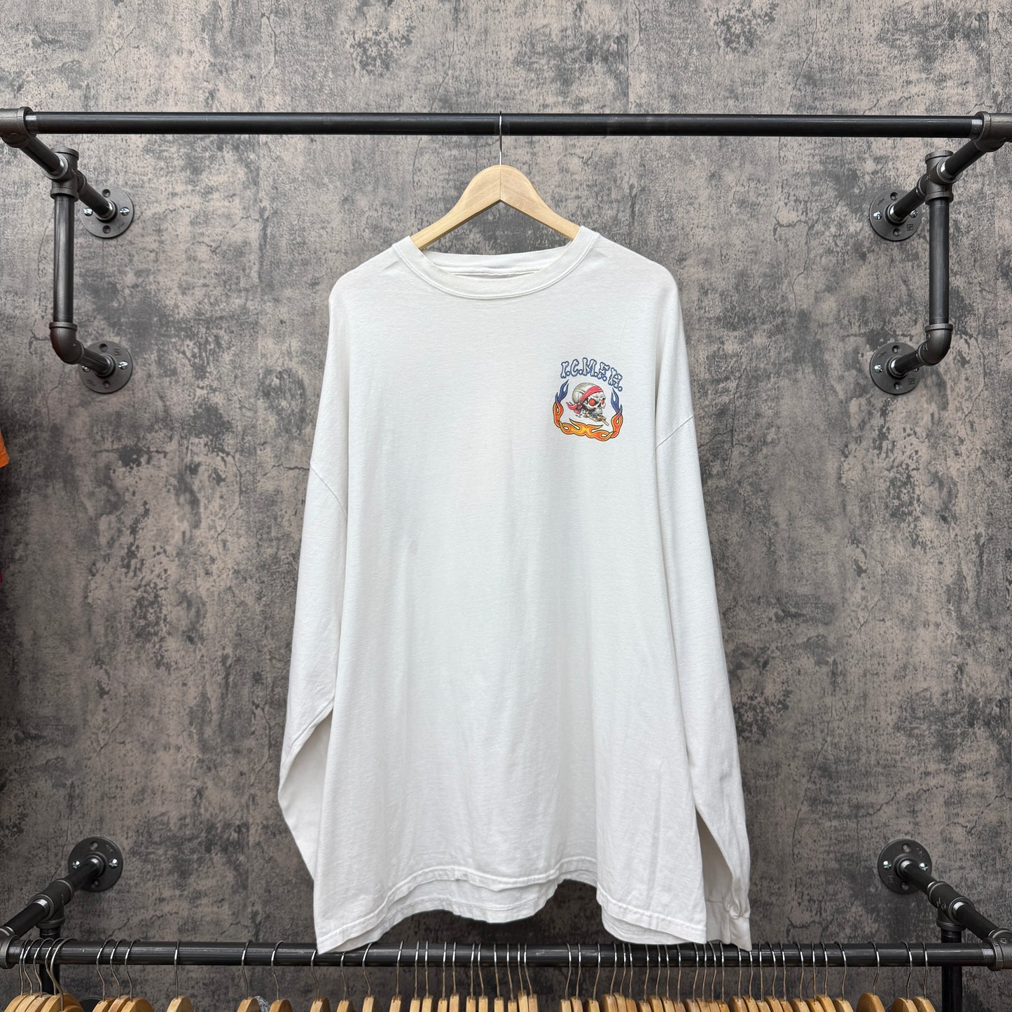 Y2K Ice Cream Man From Hell L/S SZ 2XL