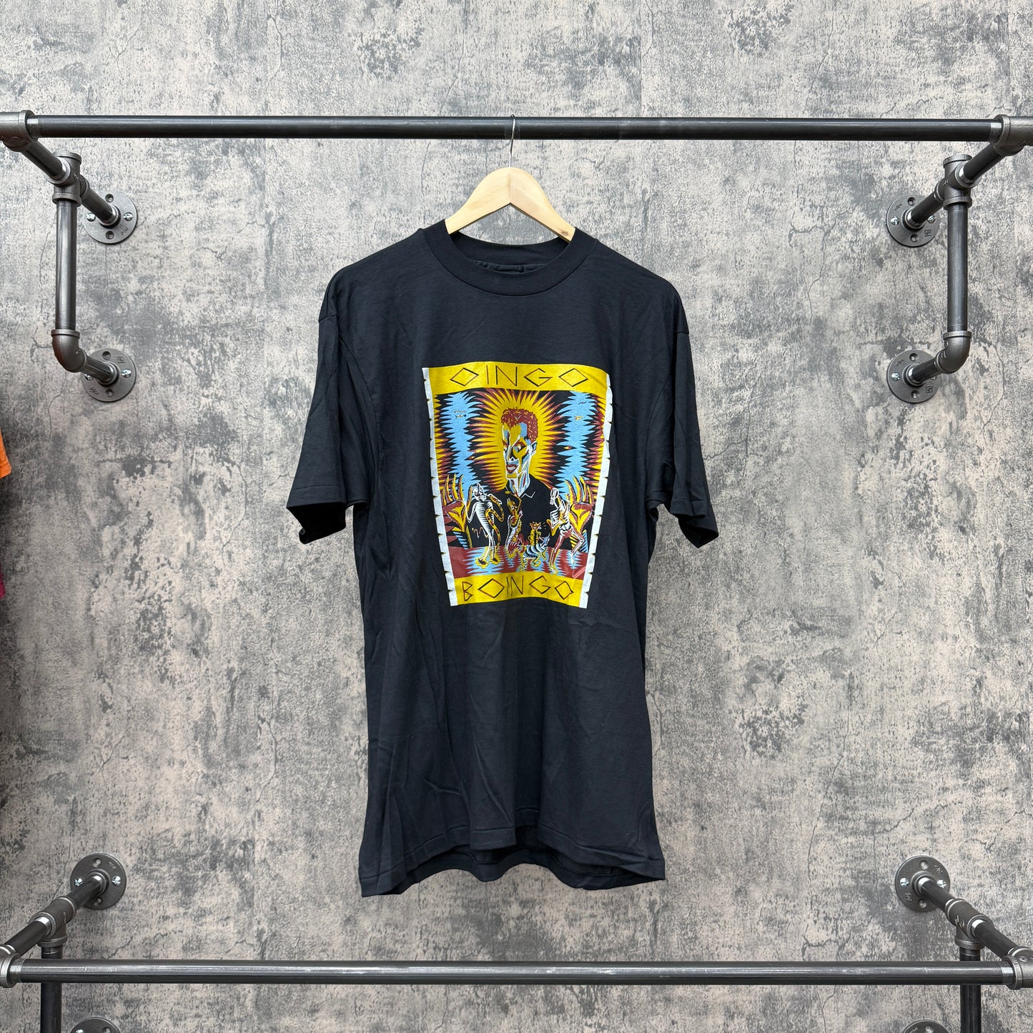 90s Oingo Boingo Band Tee Black SZ XL