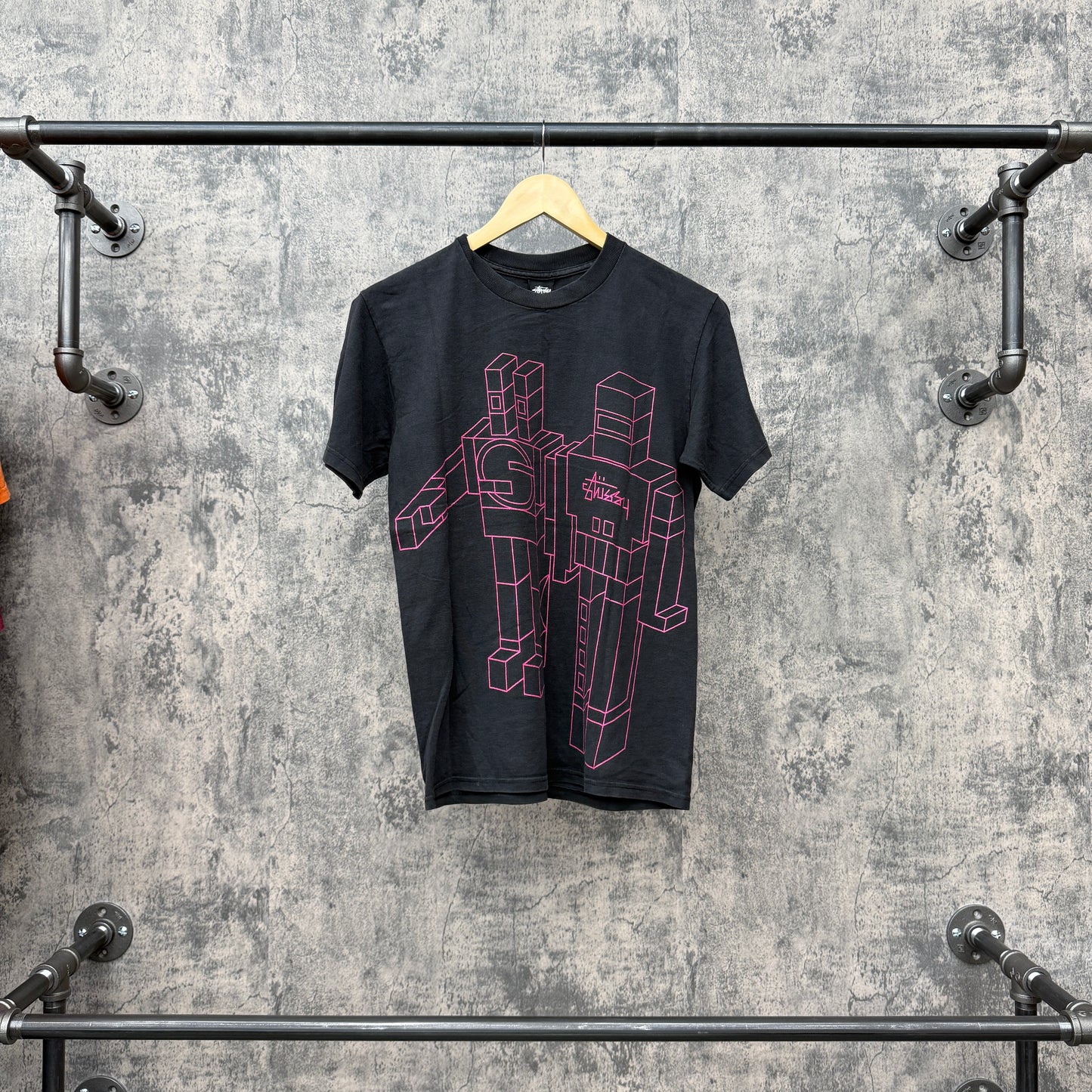 Stussy Pink Building Bots SZ S