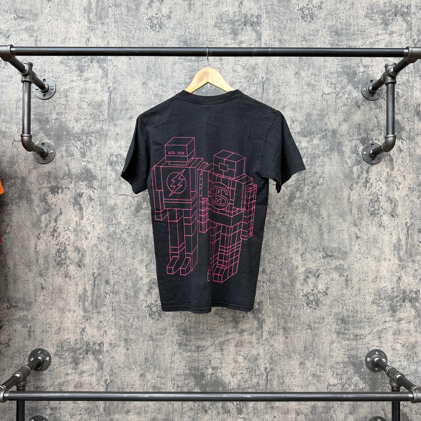 Stussy Pink Building Bots SZ S