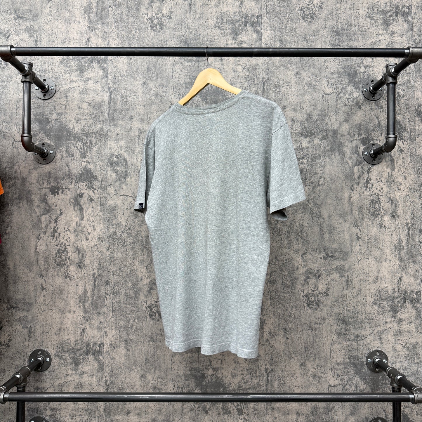 90s Stussy #02 Stitched Grey Tee SZ L