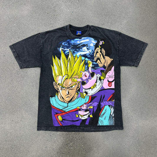 Vintage Rush Gotenks Tee Washed Black SZ XL (NEW)