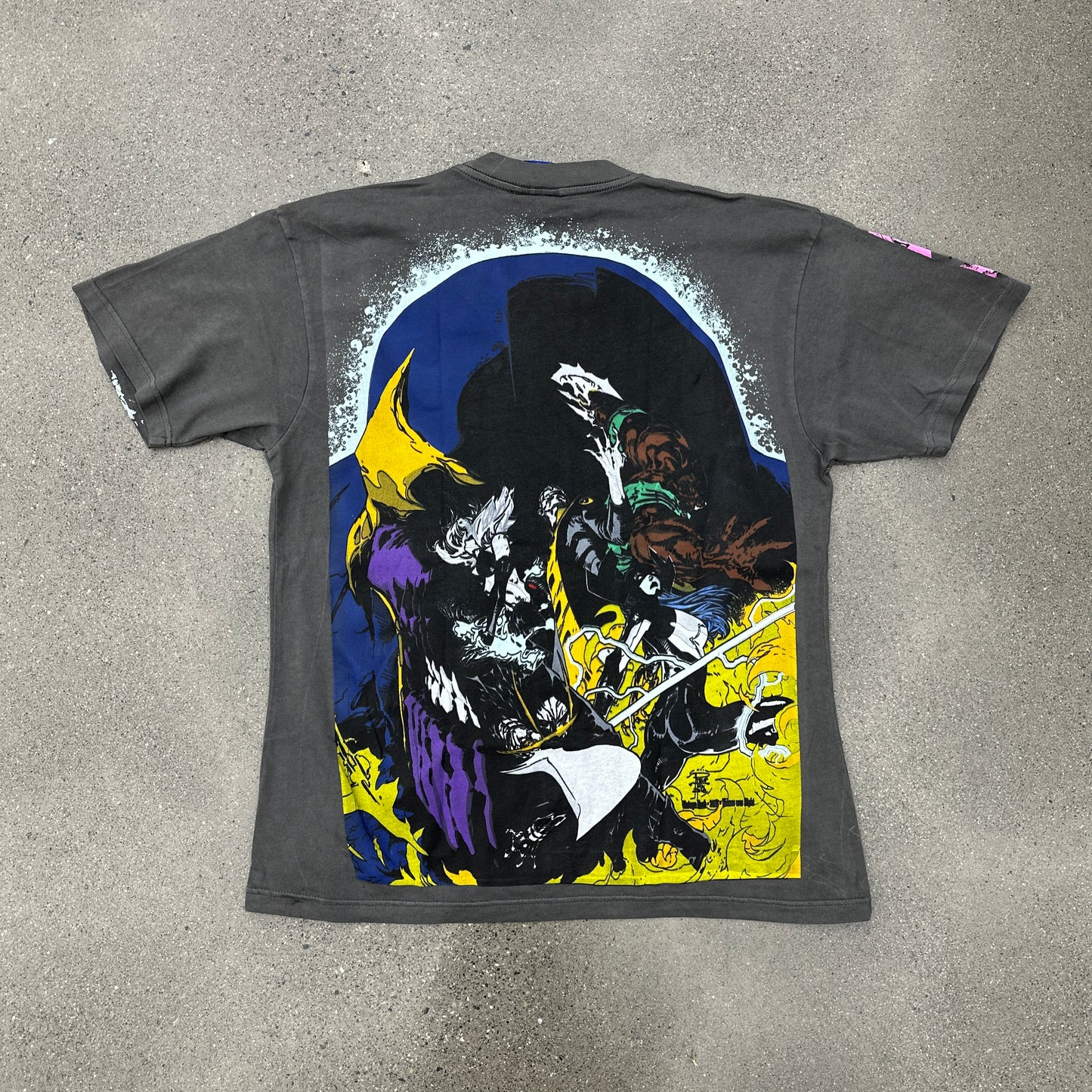 Vintage Rush Thanos Tee Flipped Grey SZ L (NEW)