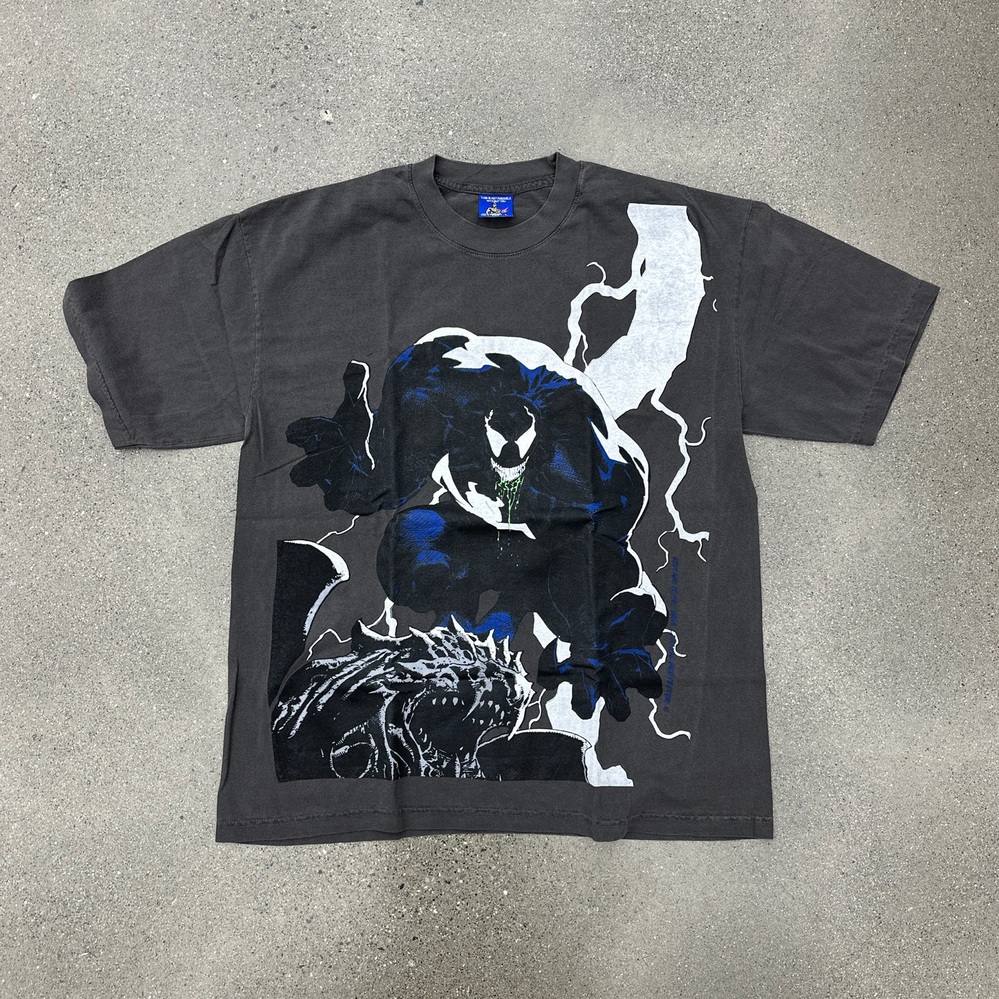 Vintage Rush Venom Tee Grey SZ L (NEW)