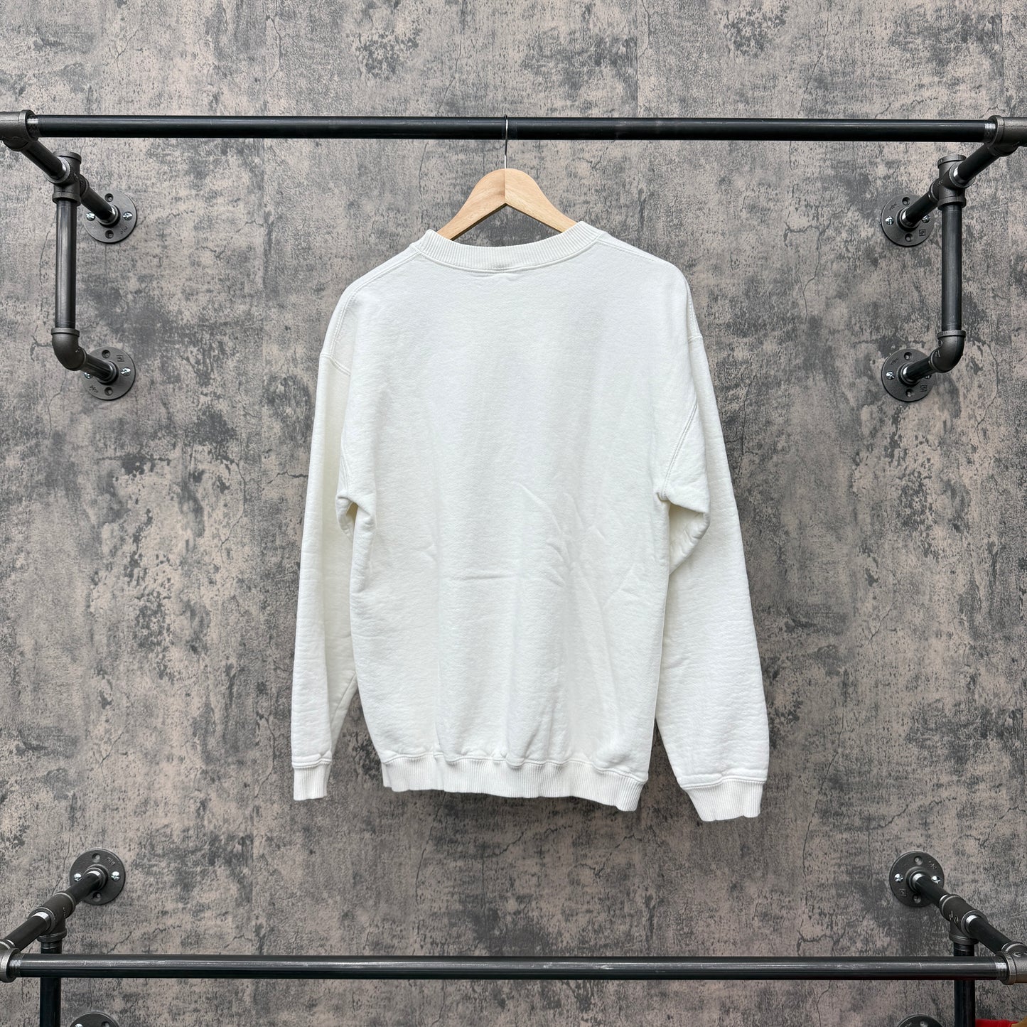 90s Mighty Ducks White Crewneck SZ M