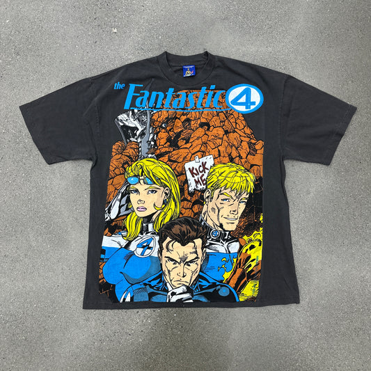 Vintage Rush Fantastic 4 Tee Grey SZ XL (NEW)