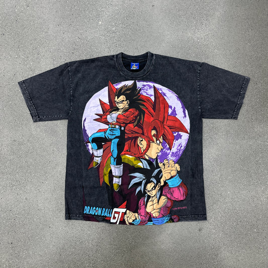 Vintage Rush DBZ GT Tee Washed Black SZ XL (NEW)