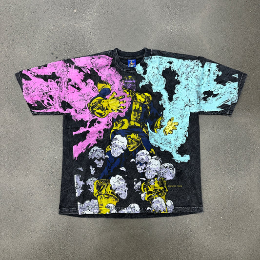 Vintage Rush Thanos Tee Washed Black SZ 2XL (NEW)
