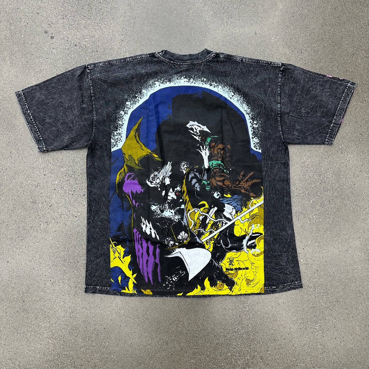 Vintage Rush Thanos Tee Washed Black SZ 2XL (NEW)