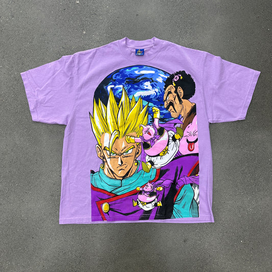 Vintage Rush Gotenks Tee Lavender SZ 2XL (NEW)