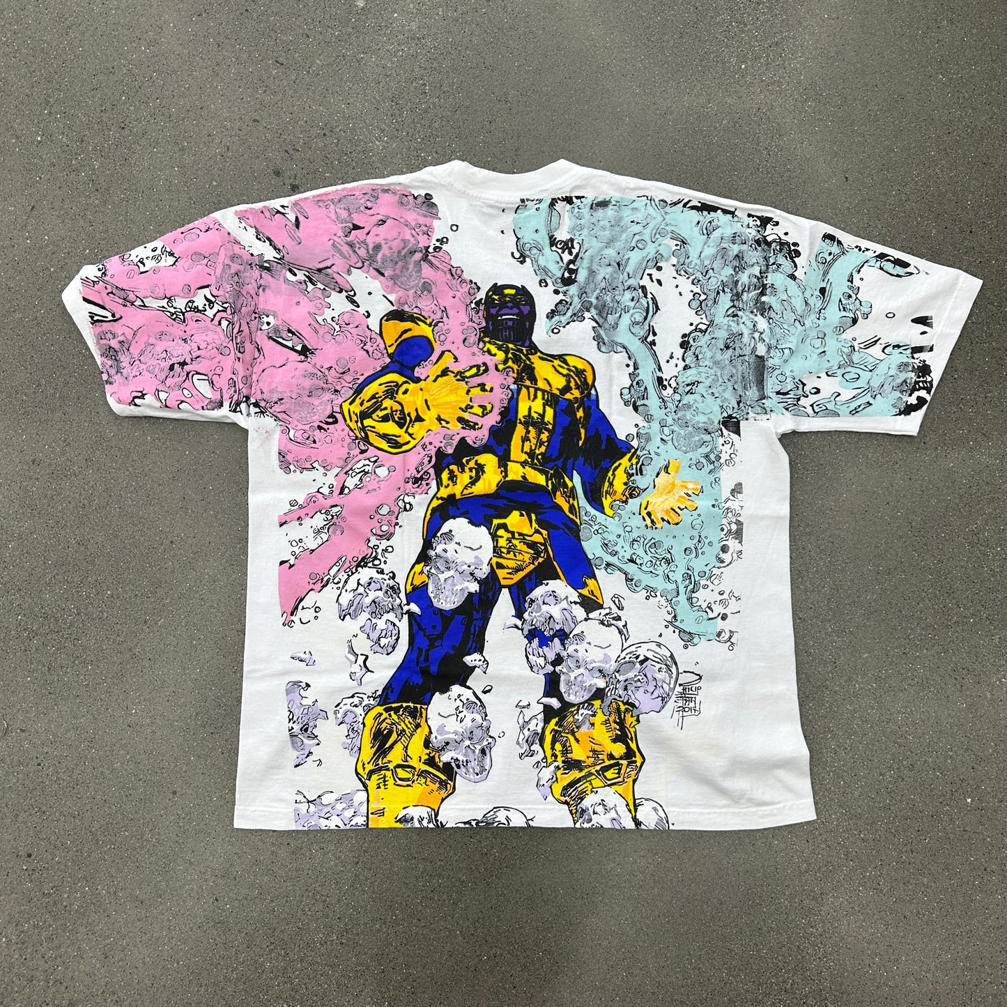 Vintage Rush Thanos Tee White SZ XL (NEW)