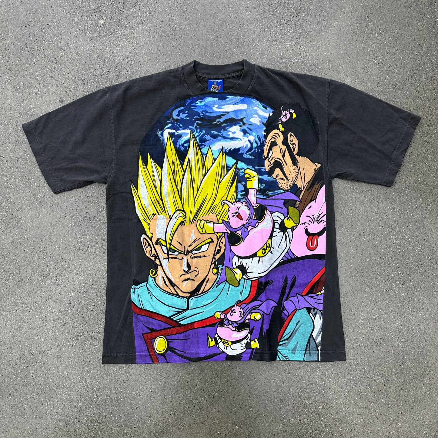 Vintage Rush Gotenks Tee Grey SZ L (NEW)