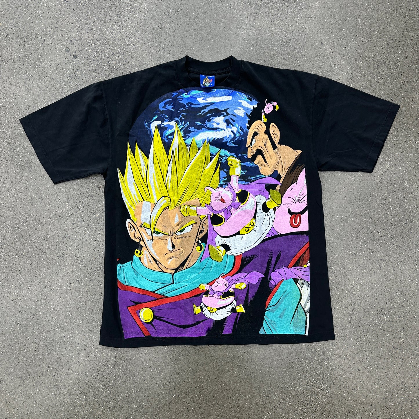 Vintage Rush Gotenks Tee Black SZ L (NEW)