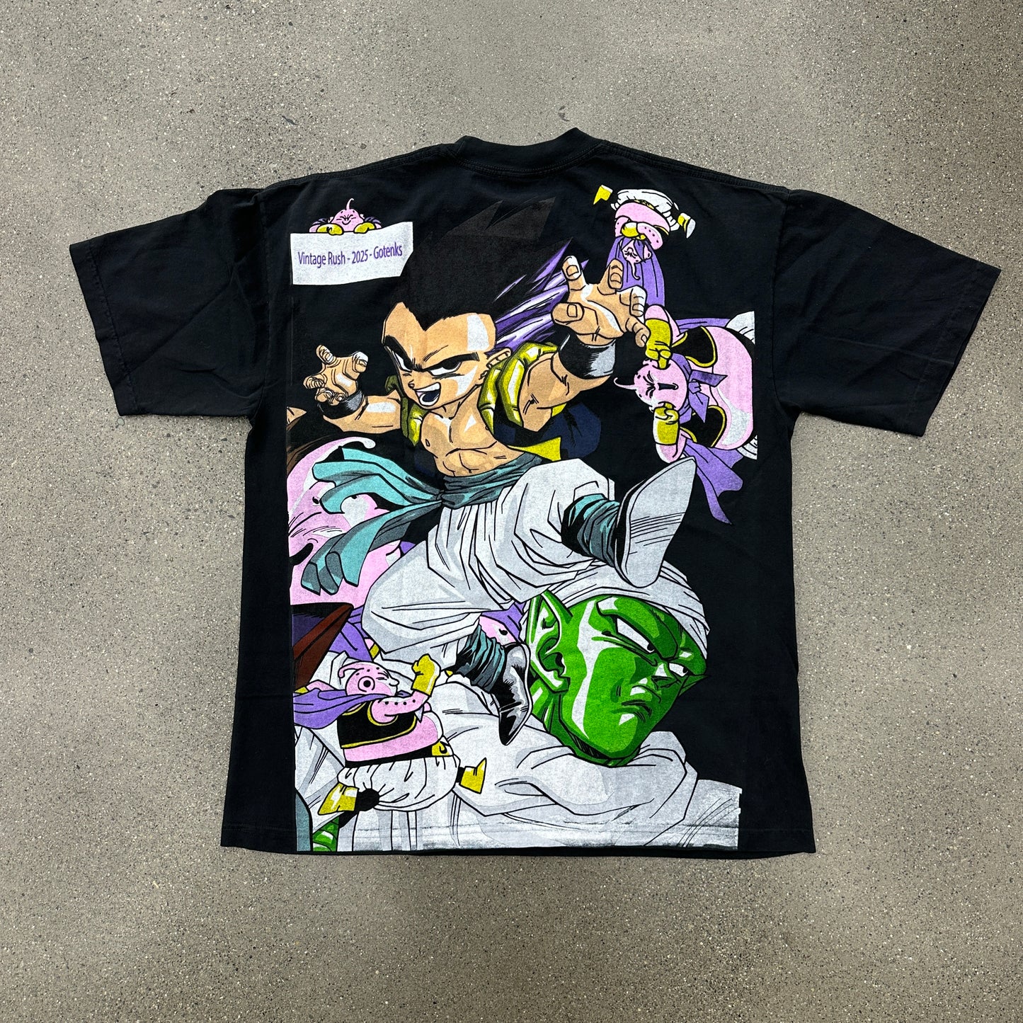 Vintage Rush Gotenks Tee Black SZ L (NEW)