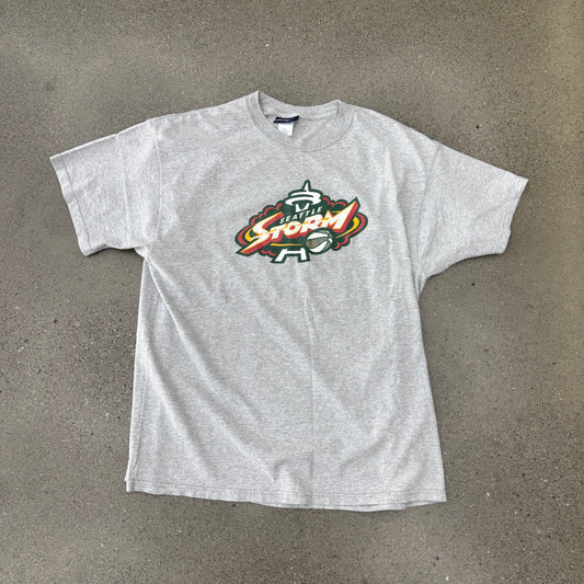 Seattle Storm Heather Grey Tee SZ 2XL