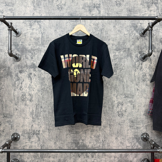 Bape World Gone Mad Black SZ M