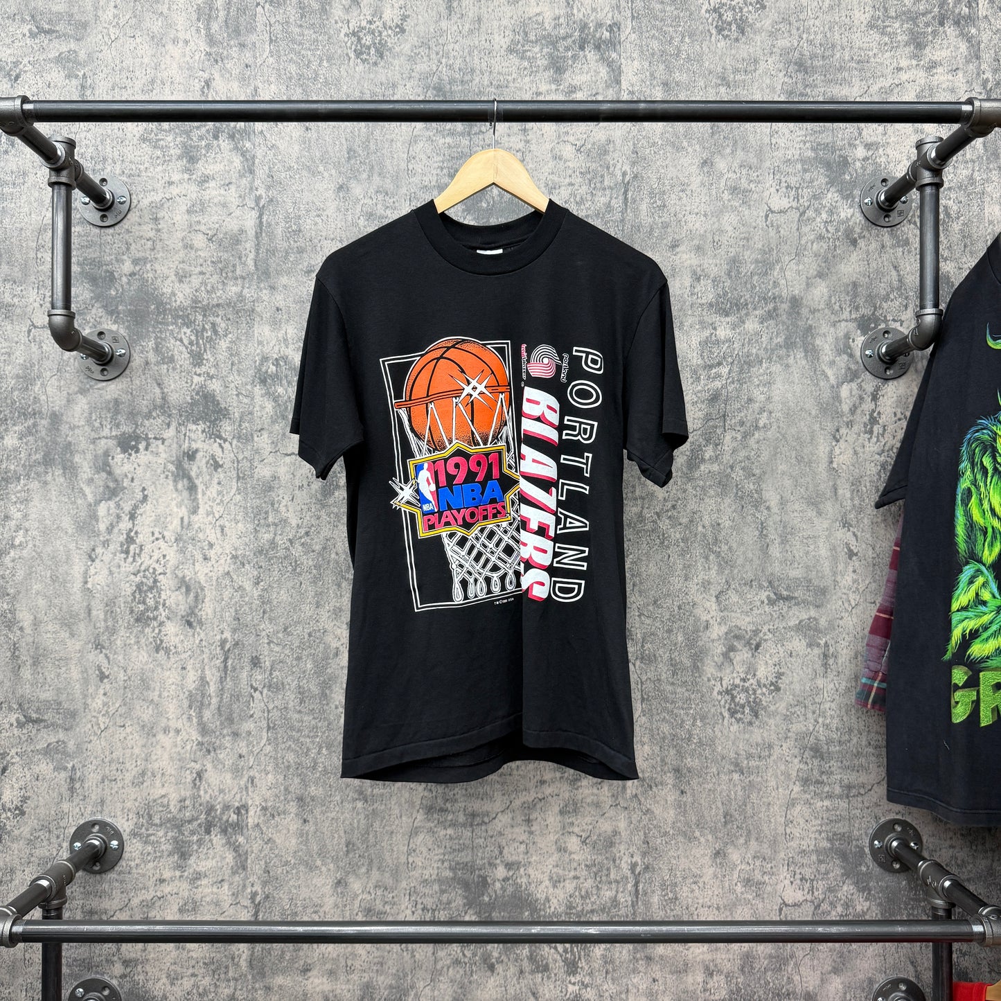 1991 Portland Trail Blazers Tee SZ M