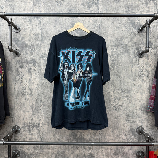 Kiss 2000 Farewell World Tour Tee SZ XL