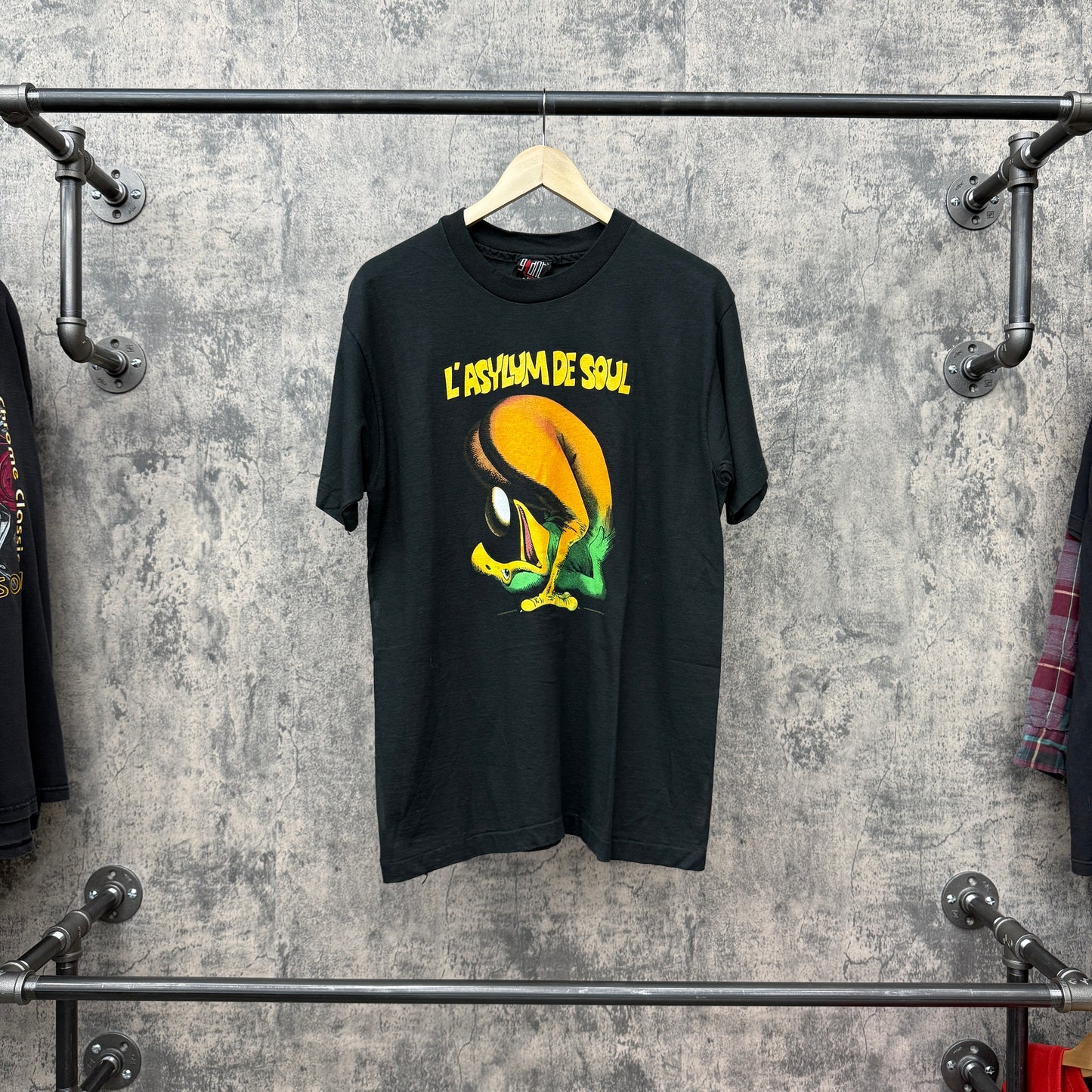 1993 De Soul Bird Eating Egg Tee SZ L