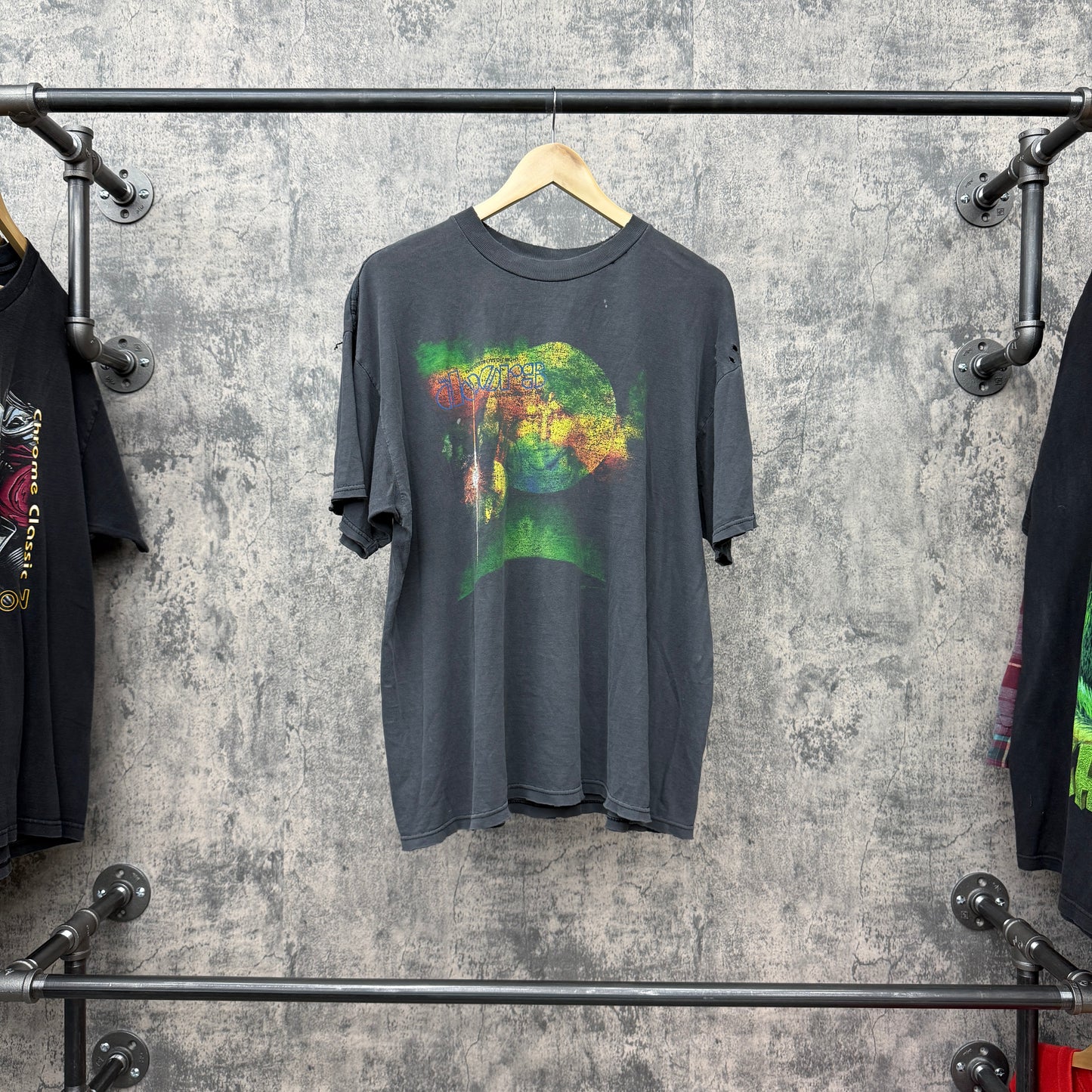 1998 Doors Tee Faded Try to Run SZ XL