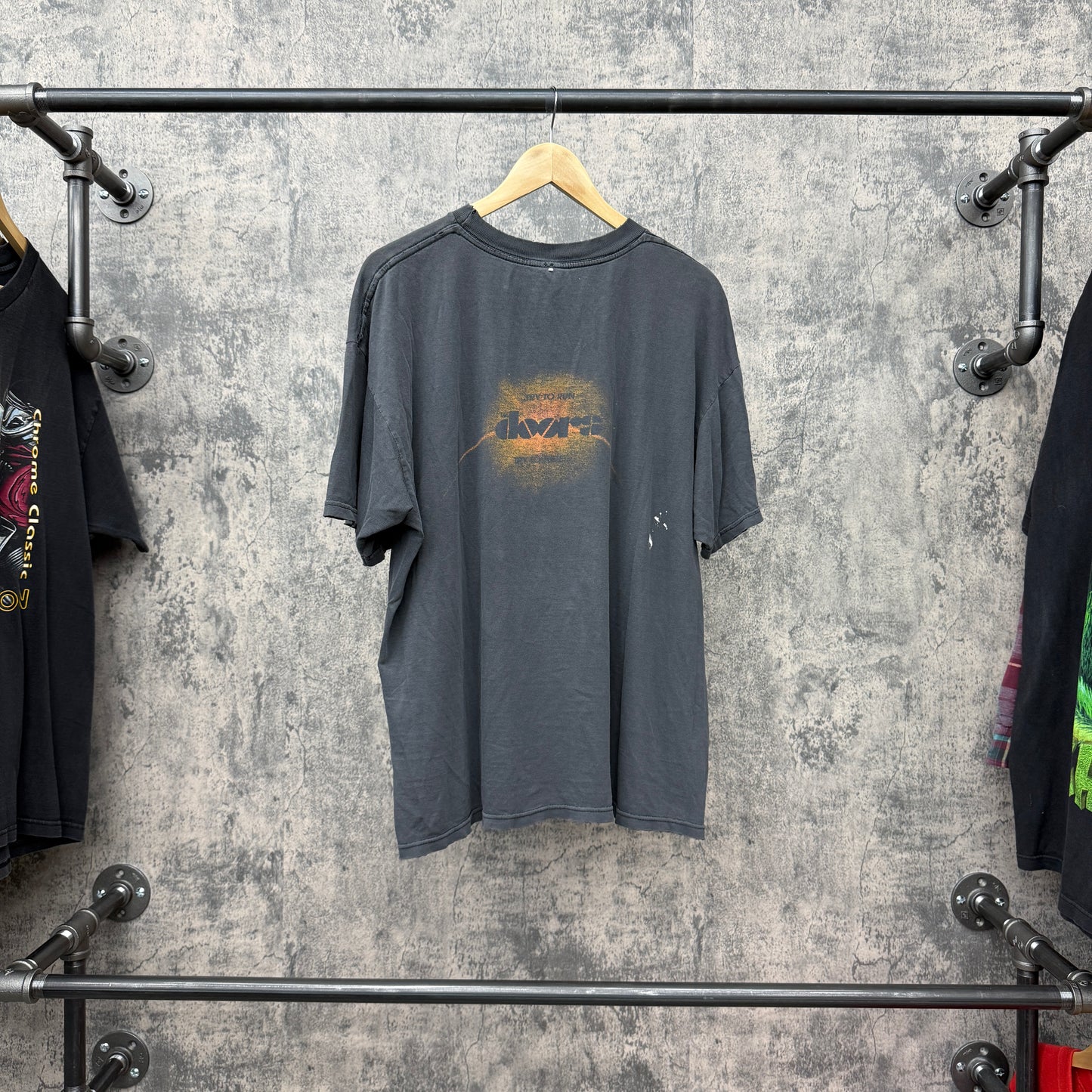 1998 Doors Tee Faded Try to Run SZ XL