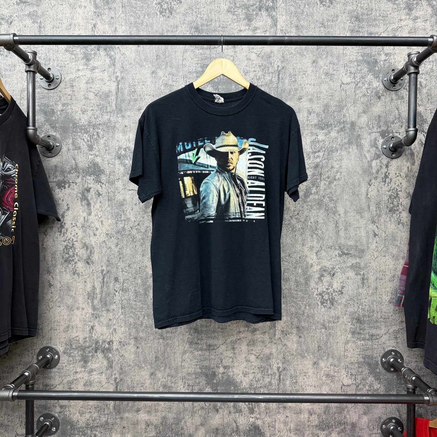 Jason Aldean 2013 Night Train Tour Tee SZ M