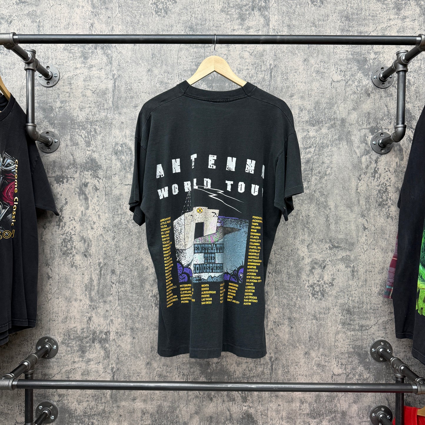 ZZ Top Antenna 90s Tour Tee SZ XL